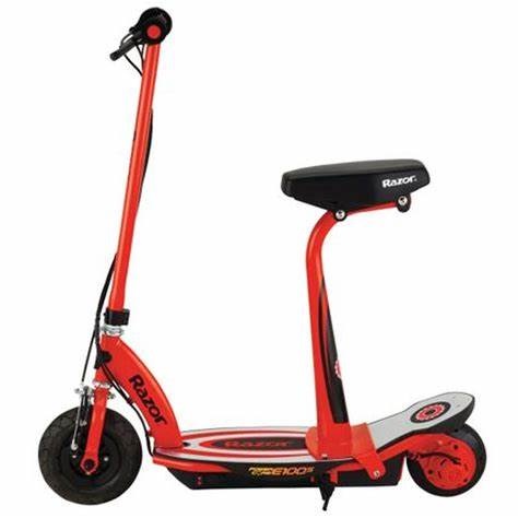 Электросамокат Razor (Разор) Power Core E100S Красный